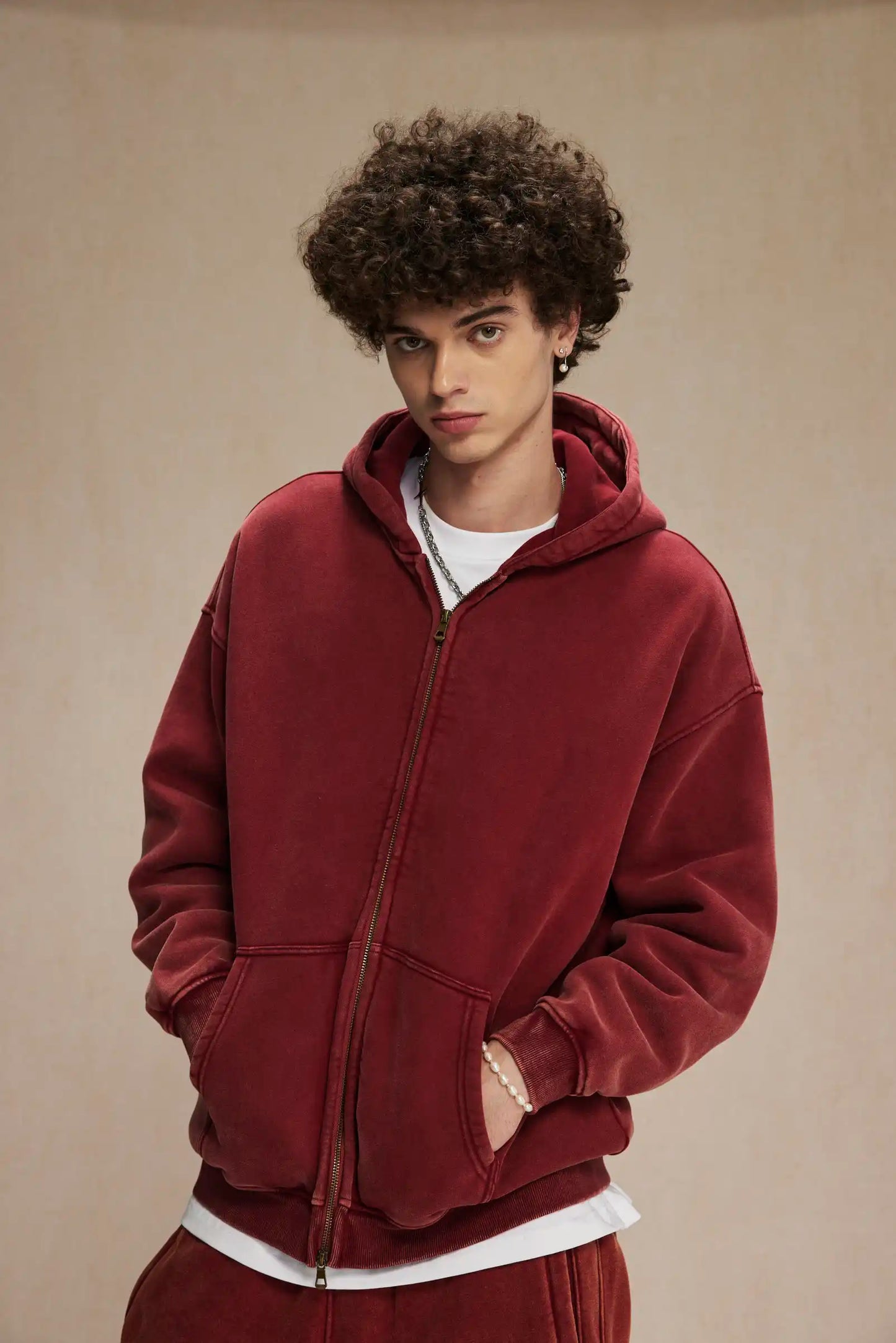 A cozy and stylish outerwear