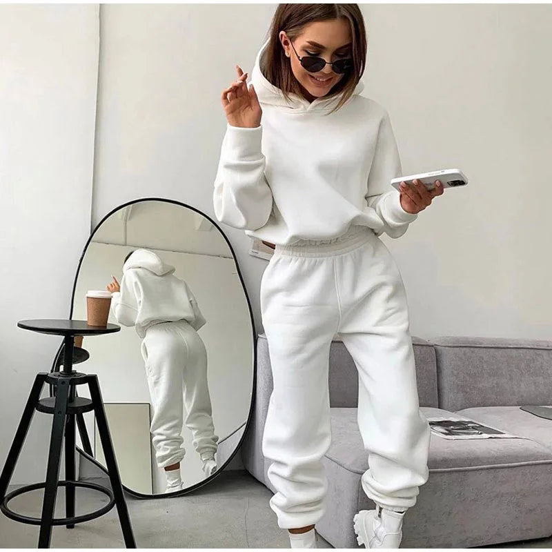 Autumn/Winter women's casual sports hoodies suit