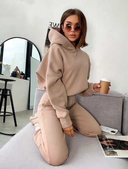 Autumn/Winter women's casual sports hoodies suit