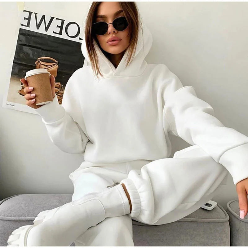 Autumn/Winter women's casual sports hoodies suit