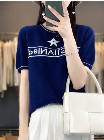 Spring Summer New Woolen Sweater Women's