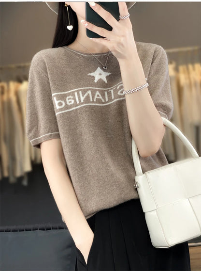 Spring Summer New Woolen Sweater Women's